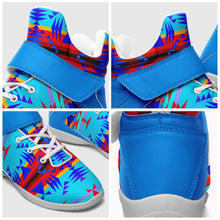 Load image into Gallery viewer, Between the Mountains Blue Ipottaa Basketball / Sport High Top Shoes 49 Dzine 
