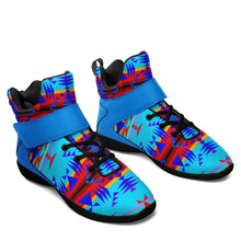 Load image into Gallery viewer, Between the Mountains Blue Ipottaa Basketball / Sport High Top Shoes 49 Dzine 
