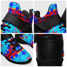 Load image into Gallery viewer, Between the Mountains Blue Ipottaa Basketball / Sport High Top Shoes 49 Dzine 
