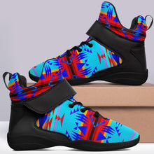 Load image into Gallery viewer, Between the Mountains Blue Ipottaa Basketball / Sport High Top Shoes 49 Dzine 
