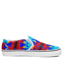 Load image into Gallery viewer, Between the Mountains Blue Otoyimm Canvas Slip On Shoes 49 Dzine 
