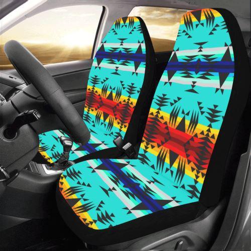 Between the Mountains Car Seat Covers (Set of 2) Car Seat Covers e-joyer 