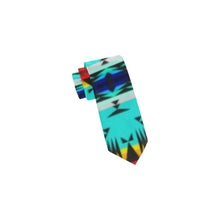 Load image into Gallery viewer, Between the Mountains Classic Necktie (Two Sides) Classic Necktie e-joyer 
