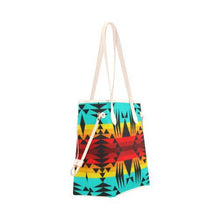 Load image into Gallery viewer, Between the Mountains Clover Canvas Tote Bag (Model 1661) Clover Canvas Tote Bag (1661) e-joyer 
