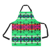 Load image into Gallery viewer, Between the Mountains Deep Lake All Over Print Apron All Over Print Apron e-joyer 
