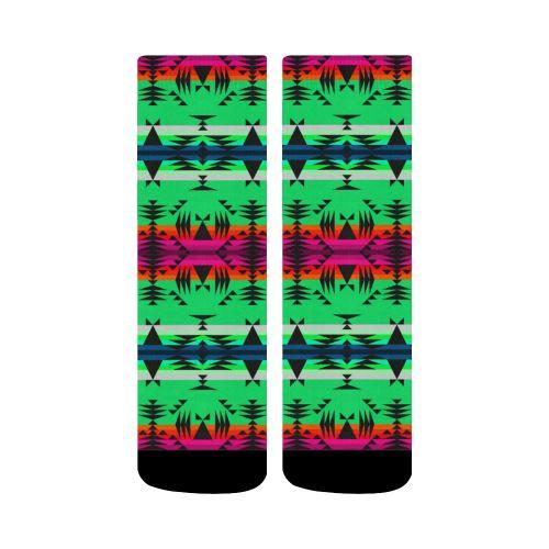 Between the Mountains Deep Lake Crew Socks Crew Socks e-joyer 