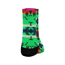 Load image into Gallery viewer, Between the Mountains Deep Lake Crew Socks Crew Socks e-joyer 
