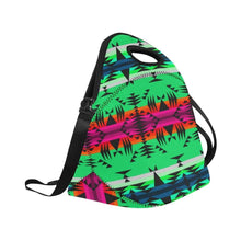 Load image into Gallery viewer, Between the Mountains Deep Lake Neoprene Lunch Bag/Large (Model 1669) Neoprene Lunch Bag/Large (1669) e-joyer 
