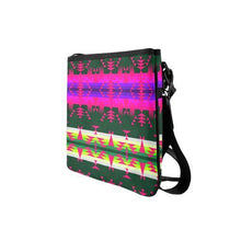 Load image into Gallery viewer, Between the Mountains Deep Lake Sunset Slim Clutch Bag (Model 1668) Slim Clutch Bags (1668) e-joyer 
