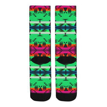 Load image into Gallery viewer, Between the Mountains Deep Lake Trouser Socks Socks e-joyer 
