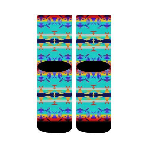 Between the Mountains Fire Crew Socks Crew Socks e-joyer 