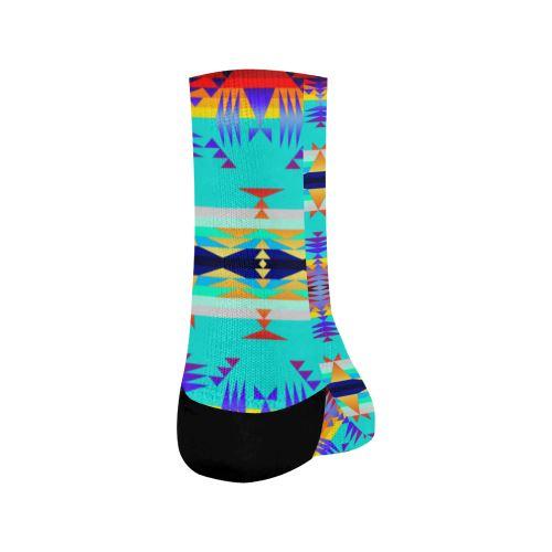 Between the Mountains Fire Crew Socks Crew Socks e-joyer 