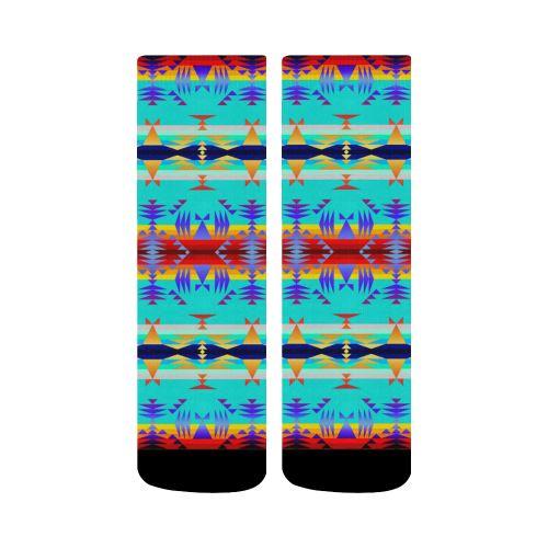 Between the Mountains Fire Crew Socks Crew Socks e-joyer 