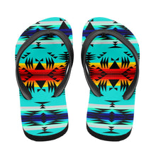 Load image into Gallery viewer, Between the Mountains Flip Flops 49 Dzine 
