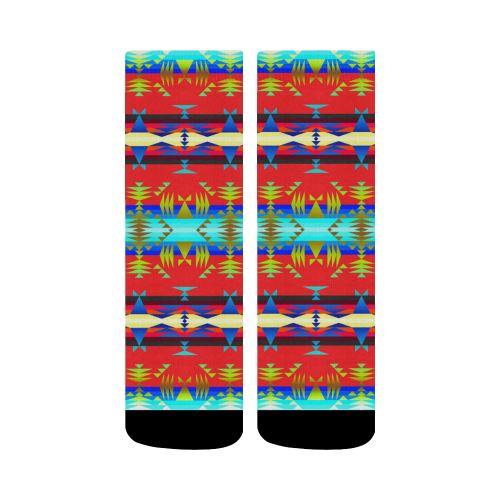 Between the Mountains Greasy Sierra Crew Socks Crew Socks e-joyer 