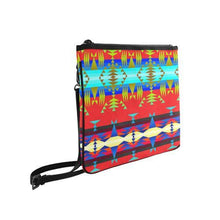 Load image into Gallery viewer, Between the Mountains Greasy Sierra Slim Clutch Bag (Model 1668) Slim Clutch Bags (1668) e-joyer 
