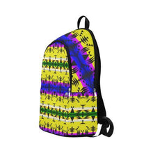 Load image into Gallery viewer, Between the Mountains Greasy Yellow Fabric Backpack for Adult (Model 1659) Casual Backpack for Adult (1659) e-joyer 
