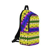 Load image into Gallery viewer, Between the Mountains Greasy Yellow Fabric Backpack for Adult (Model 1659) Casual Backpack for Adult (1659) e-joyer 
