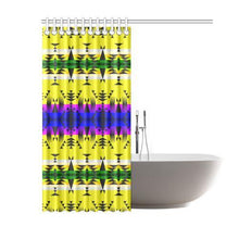 Load image into Gallery viewer, Between the Mountains Greasy Yellow Shower Curtain 60&quot;x72&quot; Shower Curtain 60&quot;x72&quot; e-joyer 
