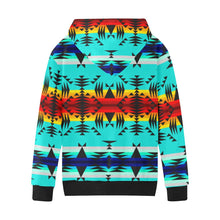 Load image into Gallery viewer, Between the Mountains Kids&#39; All Over Print Hoodie (Model H38) Kids&#39; AOP Hoodie (H38) e-joyer 
