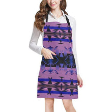 Load image into Gallery viewer, Between the Mountains Moon Shadow All Over Print Apron All Over Print Apron e-joyer 
