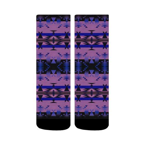 Between the Mountains Moon Shadow Crew Socks Crew Socks e-joyer 