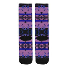 Load image into Gallery viewer, Between the Mountains Moon Shadow Trouser Socks Socks e-joyer 
