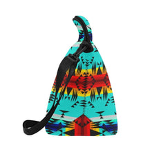 Load image into Gallery viewer, Between the Mountains Neoprene Lunch Bag/Large (Model 1669) Neoprene Lunch Bag/Large (1669) e-joyer 
