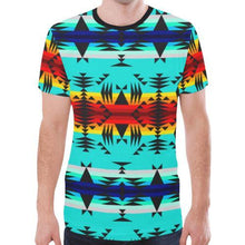 Load image into Gallery viewer, Between the Mountains New All Over Print T-shirt for Men (Model T45) New All Over Print T-shirt for Men (T45) e-joyer 
