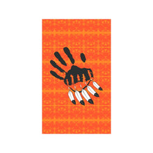 Load image into Gallery viewer, Between the Mountains Orange - A feather for Each Garden Flag 36&#39;&#39;x60&#39;&#39; (Two Sides Printing) Garden Flag 36‘’x60‘’ (Two Sides) e-joyer 
