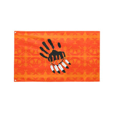 Load image into Gallery viewer, Between the Mountains Orange A feather for each Garden Flag 59&quot;x35&quot; Garden Flag 59&quot;x35&quot; e-joyer 
