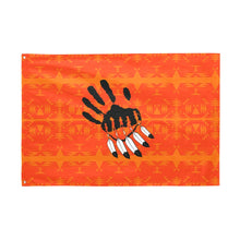 Load image into Gallery viewer, Between the Mountains Orange A feather for each Garden Flag 70&quot;x47&quot; Garden Flag 70&quot;x47&quot; e-joyer 
