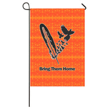 Load image into Gallery viewer, Between the Mountains Orange - Bring Them Home Garden Flag 28&#39;&#39;x40&#39;&#39; (Two Sides Printing) Garden Flag 28‘’x40‘’ (Two Sides) e-joyer 
