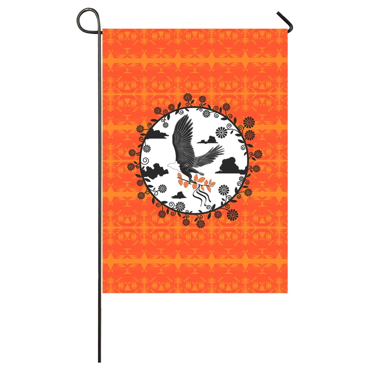 Between the Mountains Orange - Carrying Their Prayers Garden Flag 28''x40'' (Two Sides Printing) Garden Flag 28‘’x40‘’ (Two Sides) e-joyer 