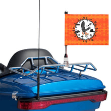 Load image into Gallery viewer, Between the Mountains Orange Carrying Their Prayers Motorcycle Flag (Twin Sides) Motorcycle Flag (Twin Sides) e-joyer 
