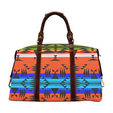 Load image into Gallery viewer, Between the Mountains Orange Classic Travel Bag (Model 1643) Remake Classic Travel Bags (1643) e-joyer 
