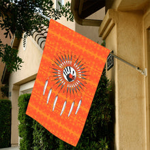 Load image into Gallery viewer, Between the Mountains Orange - Feather Directions Garden Flag 36&#39;&#39;x60&#39;&#39; (Two Sides Printing) Garden Flag 36‘’x60‘’ (Two Sides) e-joyer 
