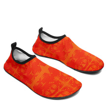 Load image into Gallery viewer, Between the Mountains Orange Sockamoccs Slip On Shoes Herman 
