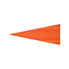 Load image into Gallery viewer, Between the Mountains Orange Trigonal Garden Flag 30&quot;x12&quot; Trigonal Garden Flag 30&quot;x12&quot; e-joyer 
