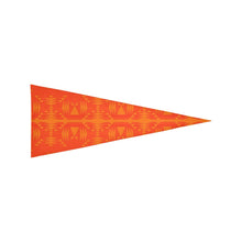 Load image into Gallery viewer, Between the Mountains Orange Trigonal Garden Flag 30&quot;x12&quot; Trigonal Garden Flag 30&quot;x12&quot; e-joyer 
