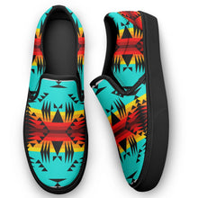 Load image into Gallery viewer, Between the Mountains Otoyimm Canvas Slip On Shoes 49 Dzine 
