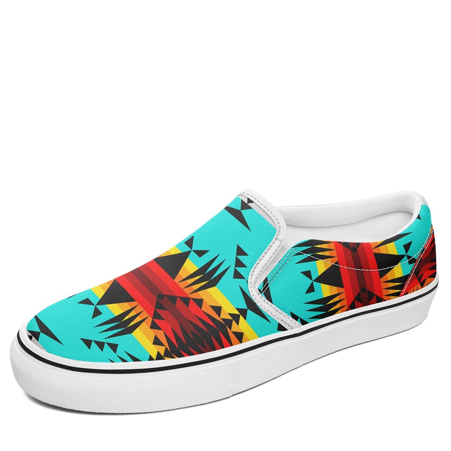 Between the Mountains Otoyimm Canvas Slip On Shoes 49 Dzine 