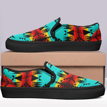 Load image into Gallery viewer, Between the Mountains Otoyimm Canvas Slip On Shoes 49 Dzine 
