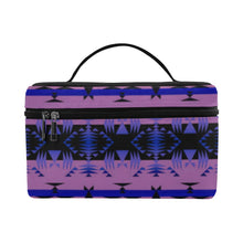 Load image into Gallery viewer, Between the Mountains Purple Cosmetic Bag/Large (Model 1658) Cosmetic Bag e-joyer 
