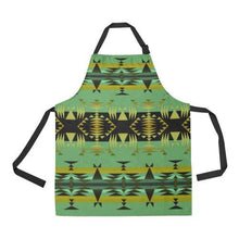 Load image into Gallery viewer, Between the Mountains Sage All Over Print Apron All Over Print Apron e-joyer 
