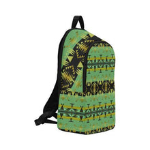 Load image into Gallery viewer, Between the Mountains Sage Fabric Backpack for Adult (Model 1659) Casual Backpack for Adult (1659) e-joyer 
