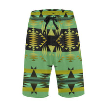 Load image into Gallery viewer, Between the Mountains Sage Men&#39;s All Over Print Casual Shorts (Model L23) Men&#39;s Casual Shorts (L23) e-joyer 
