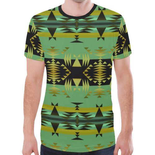 Between the Mountains Sage New All Over Print T-shirt for Men (Model T45) New All Over Print T-shirt for Men (T45) e-joyer 