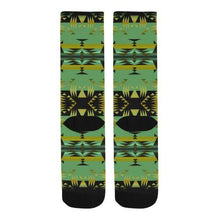 Load image into Gallery viewer, Between the Mountains Sage Trouser Socks Socks e-joyer 
