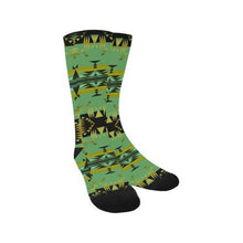 Load image into Gallery viewer, Between the Mountains Sage Trouser Socks Socks e-joyer 
